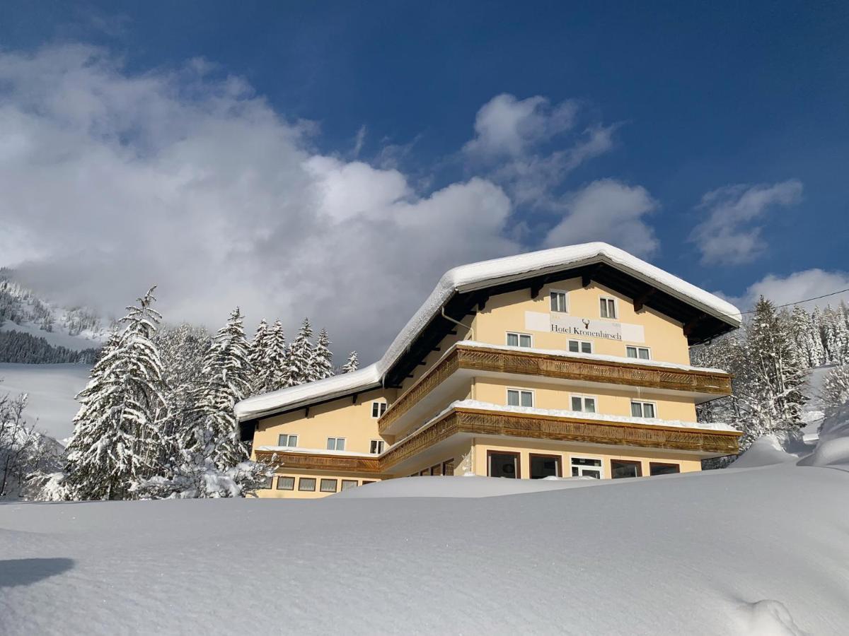 Hotel Kronenhirsch Rußbach am Paß Gschütt Zewnętrze zdjęcie